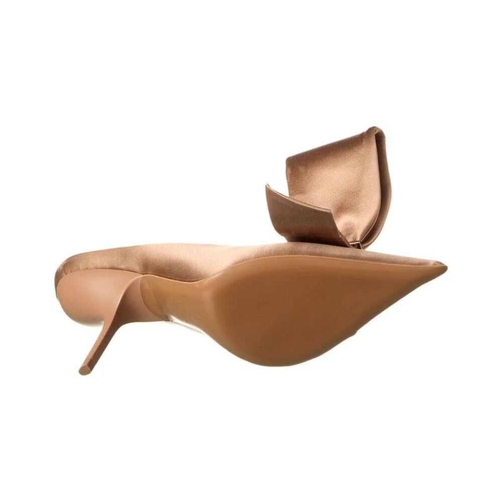Ferragamo Asymmetric Bow Satin Pump, Pink - Picture 4 of 5